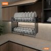 Kệ Chén Nâng Hạ Di Động Garis Megkel