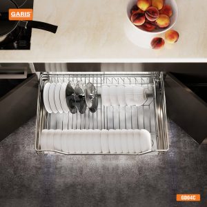 Ngăn Kéo Bát Đĩa Đa Năng Cánh Mở Garis Premium GD04C
