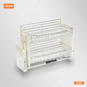 Kệ Chén Nâng Hạ Di Động Inox 304 Garis Base Series GL06E