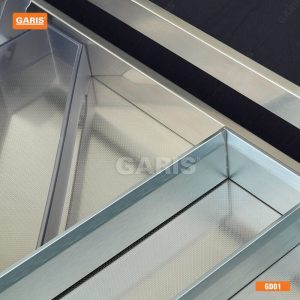 Ngăn Kéo Bát Đĩa Inox Hộp Cánh Kéo Garis Carbonis GD01