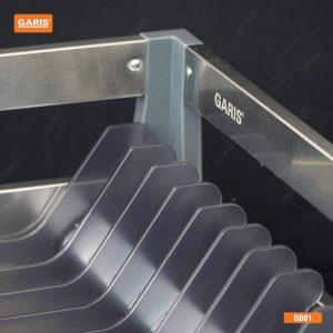 Ngăn Kéo Bát Đĩa Inox Hộp Cánh Kéo Garis Carbonis GD01
