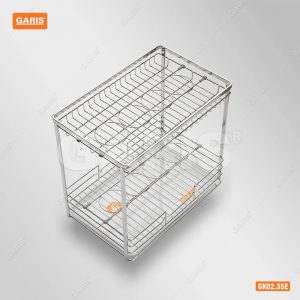 Ngăn Kéo Chai Lọ Inox 304 Cánh Kéo Garis Base GK02E