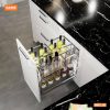 Ngăn Kéo Gia Vị, Giao Thớt, Chai Lọ Inox 304 Garis Base GM02E