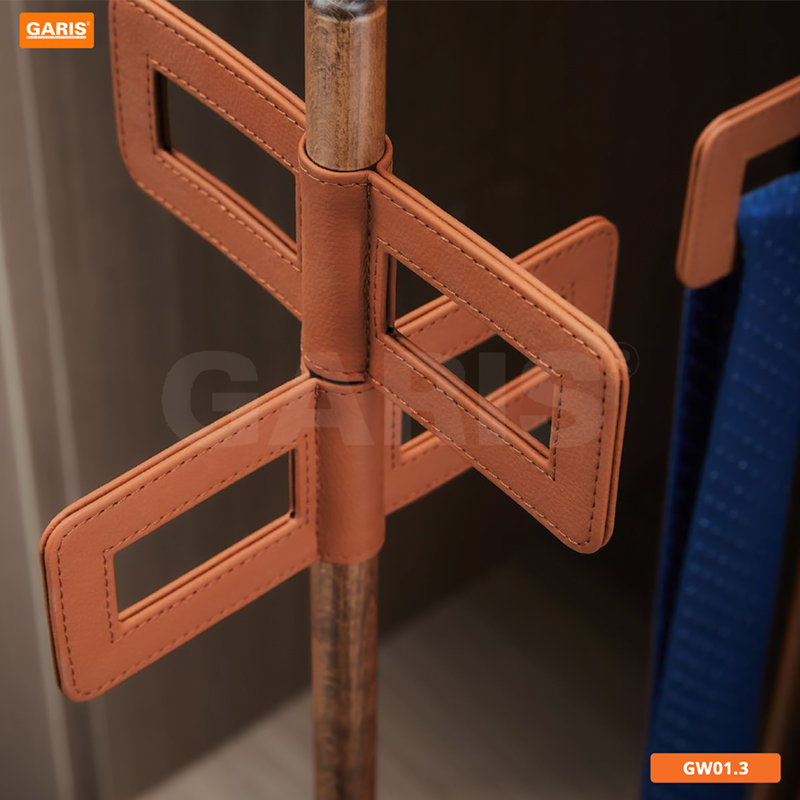 Cây Treo Cà Vạt Bọc Da Garis GW01.3